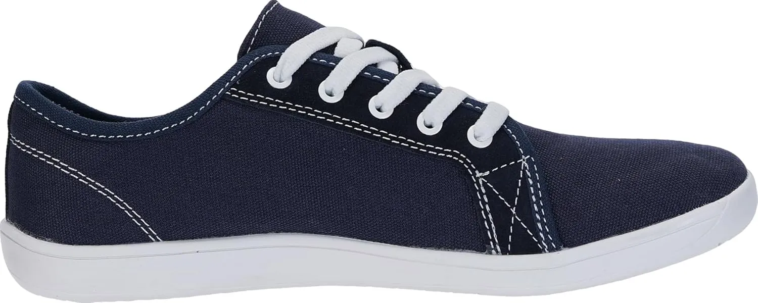 WHITIN Men's Canvas Barefoot Shoes | Wide Toe-Box | Zero-Drop Sole