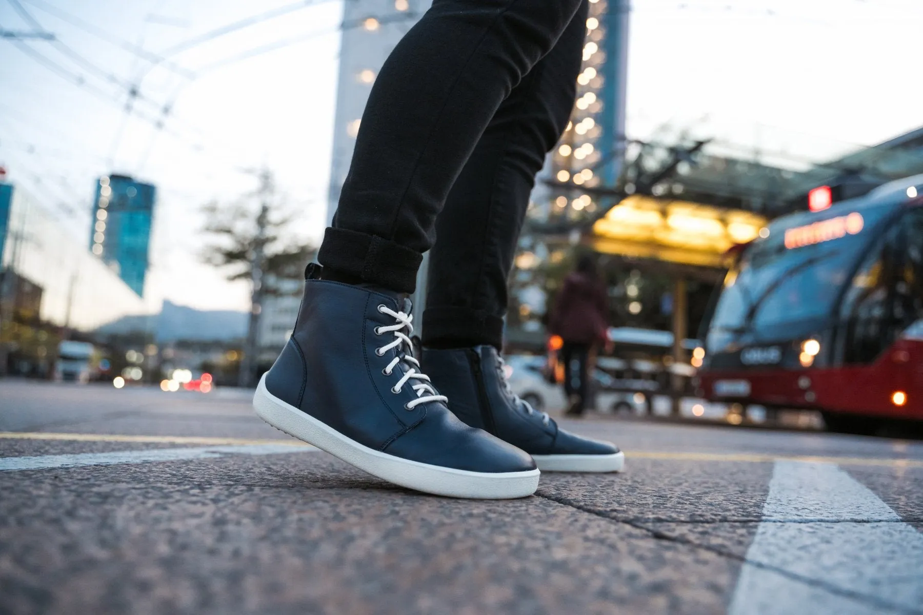 Winter Barefoot Boots Be Lenka Atlas - Navy Blue