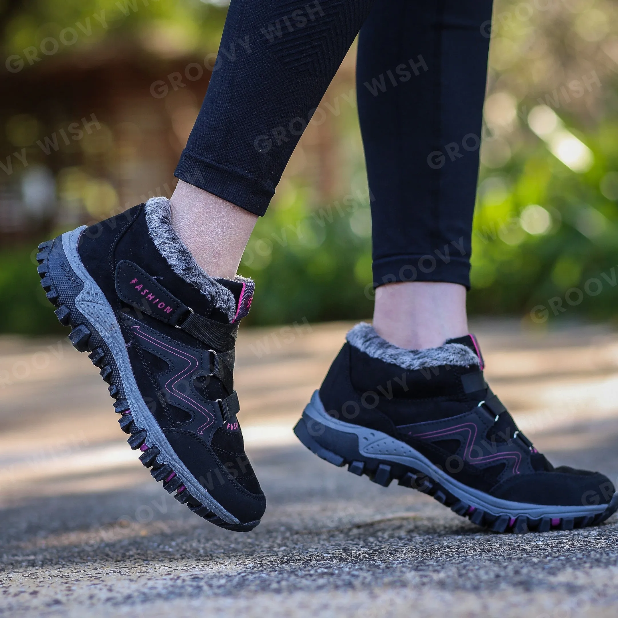 Winter Hiking Shoes – Warm Lining, Waterproof, and Orthopedic Outdoor Boots