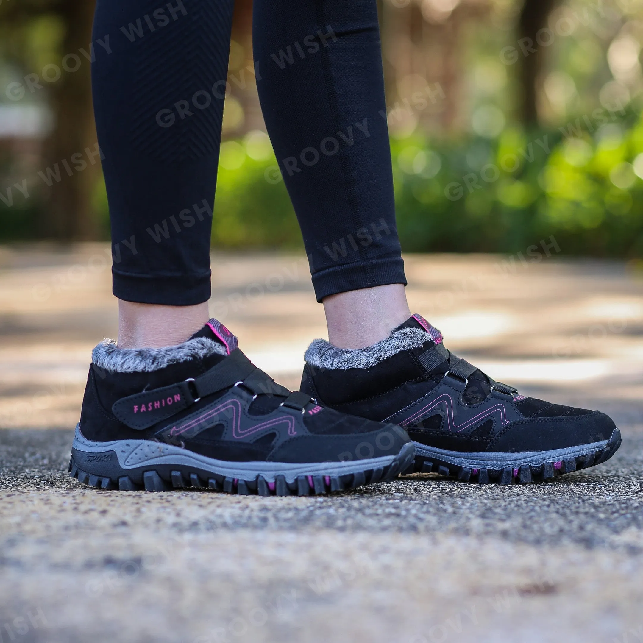 Winter Hiking Shoes – Warm Lining, Waterproof, and Orthopedic Outdoor Boots