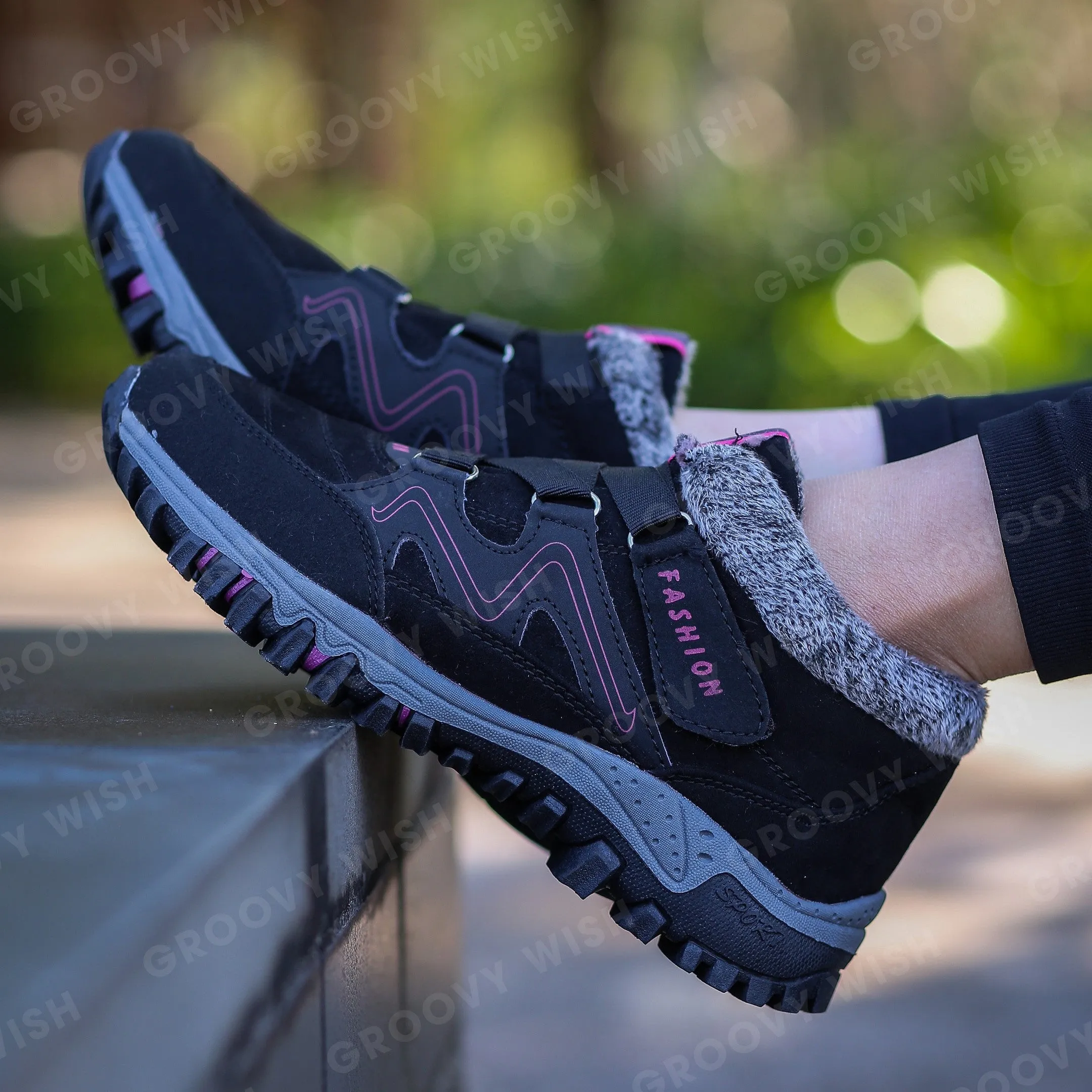 Winter Hiking Shoes – Warm Lining, Waterproof, and Orthopedic Outdoor Boots