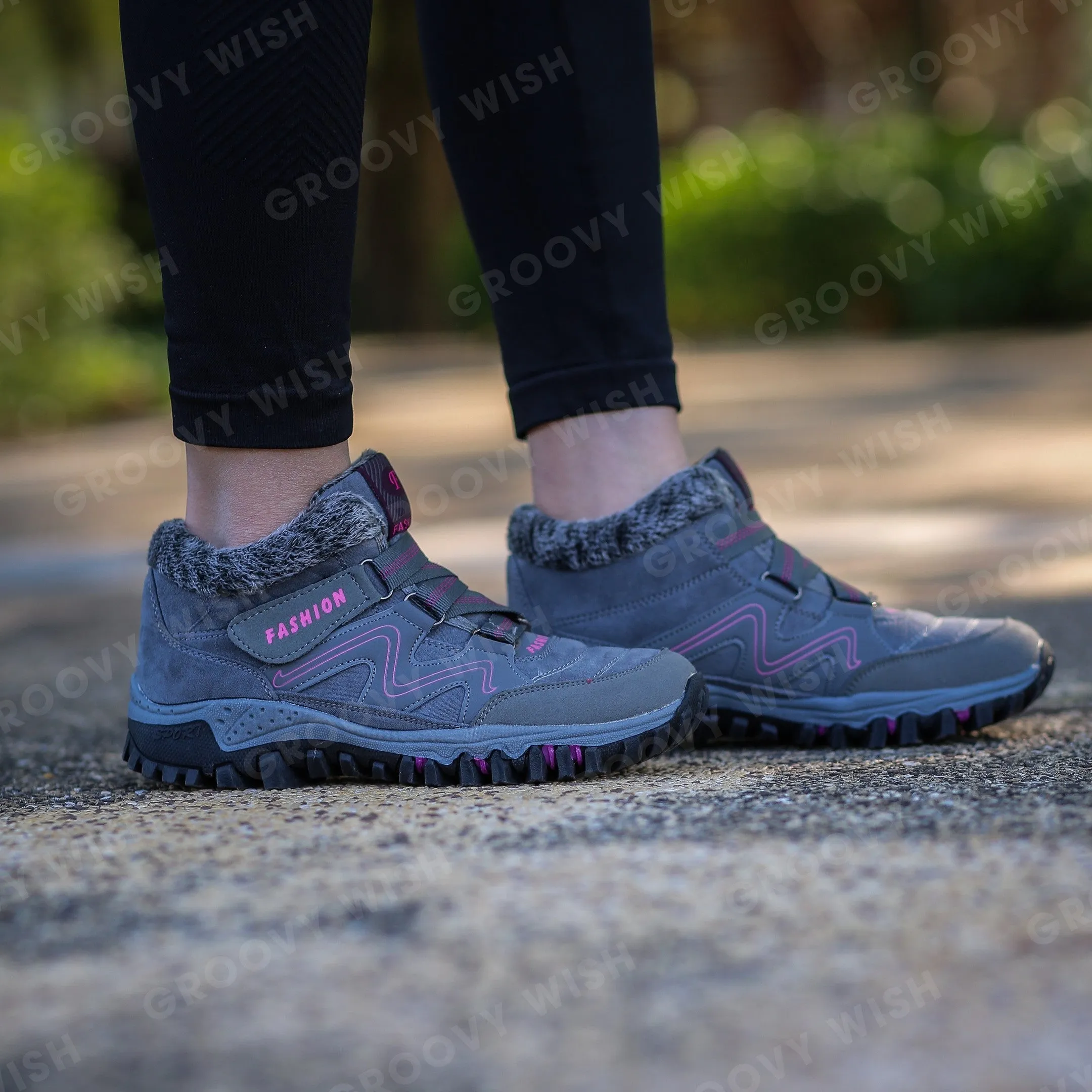 Winter Hiking Shoes – Warm Lining, Waterproof, and Orthopedic Outdoor Boots