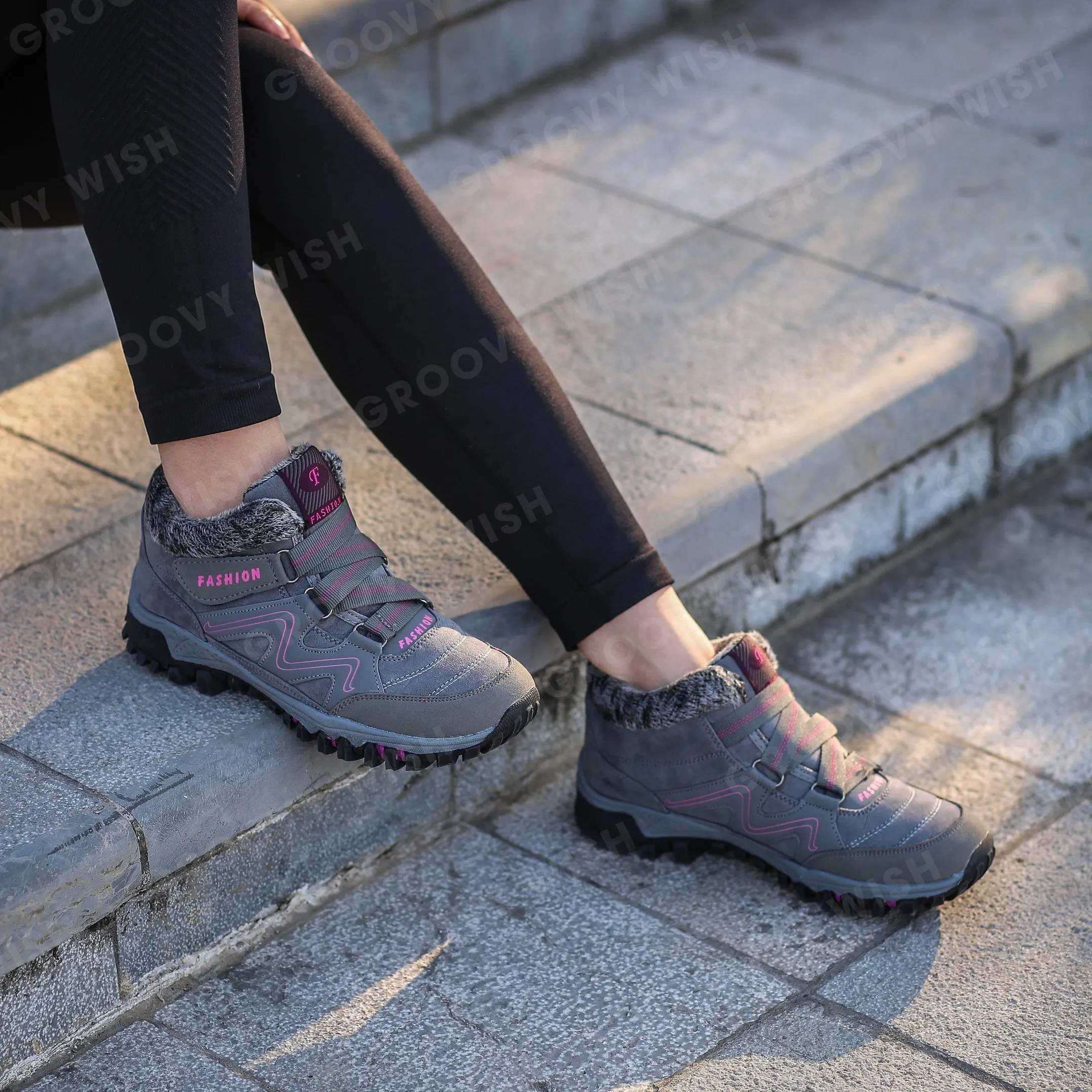 Winter Hiking Shoes – Warm Lining, Waterproof, and Orthopedic Outdoor Boots