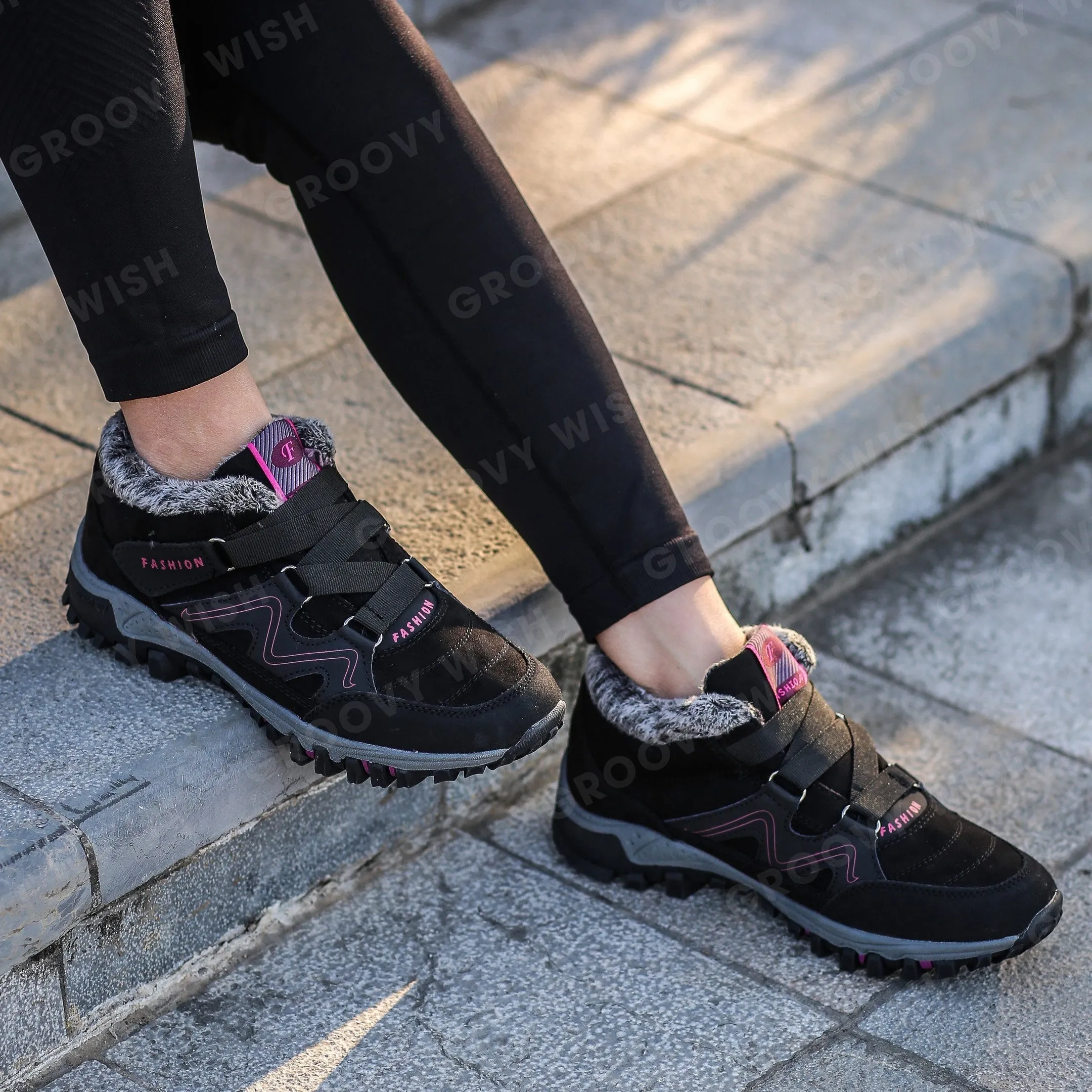 Winter Hiking Shoes – Warm Lining, Waterproof, and Orthopedic Outdoor Boots
