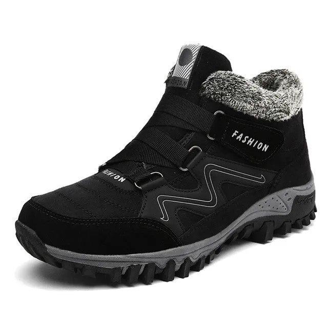 Winter Hiking Shoes – Warm Lining, Waterproof, and Orthopedic Outdoor Boots