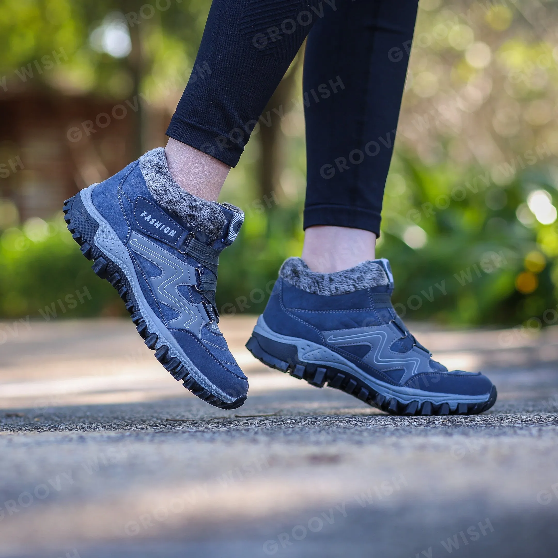 Winter Hiking Shoes – Warm Lining, Waterproof, and Orthopedic Outdoor Boots