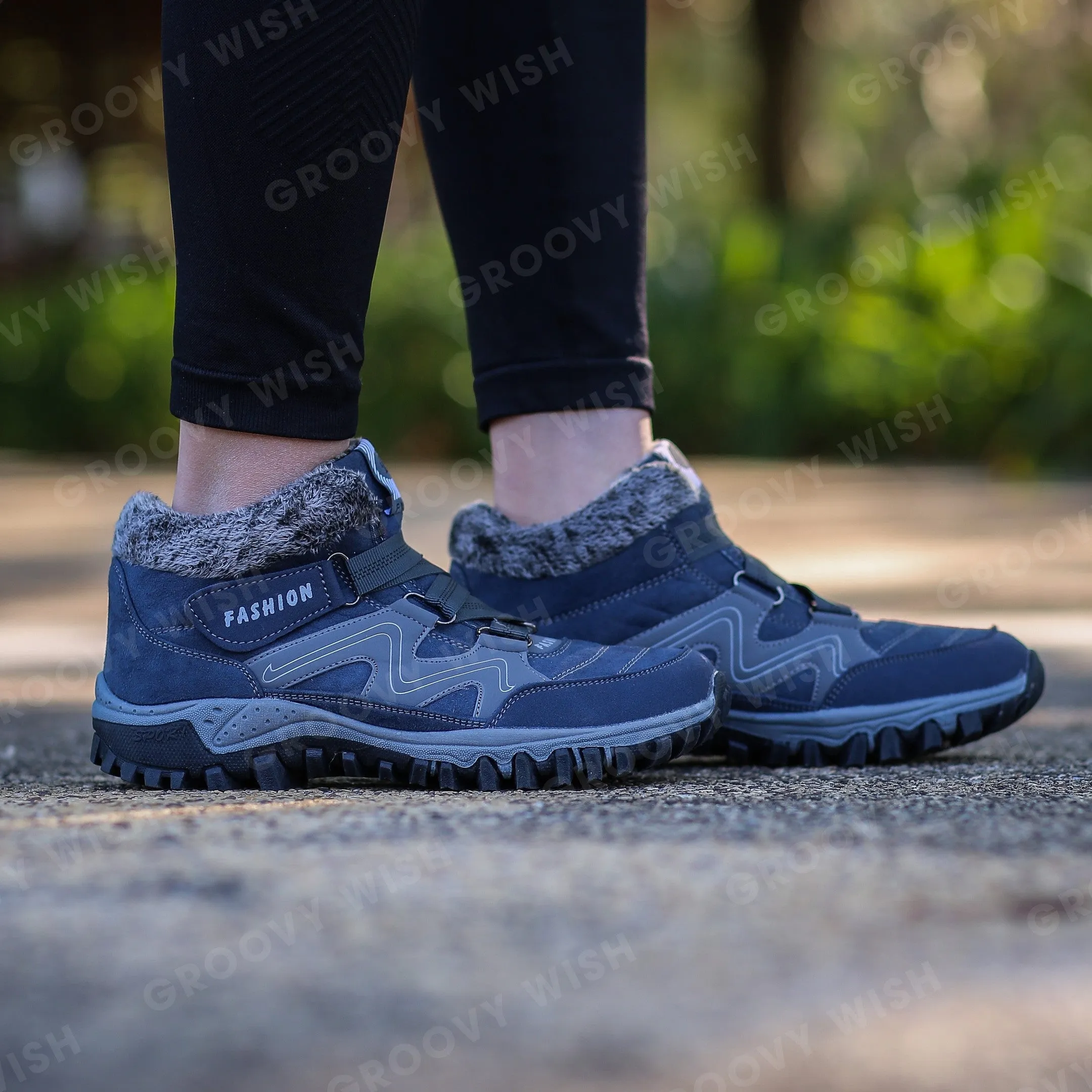 Winter Hiking Shoes – Warm Lining, Waterproof, and Orthopedic Outdoor Boots