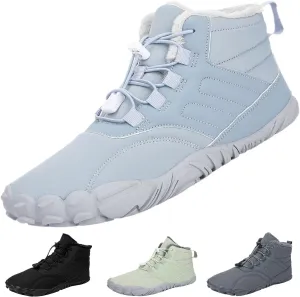 Winter PeakFootwear for Women Men Neuropathy, Hike Barefoot Footwear Men, Non-Slip & Waterproof Barefoot Boots Walking