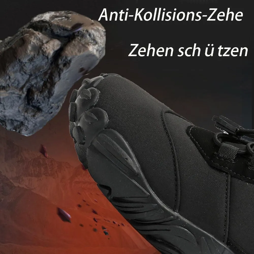 Winter PeakFootwear for Women Men Neuropathy, Hike Barefoot Footwear Men, Non-Slip & Waterproof Barefoot Boots Walking