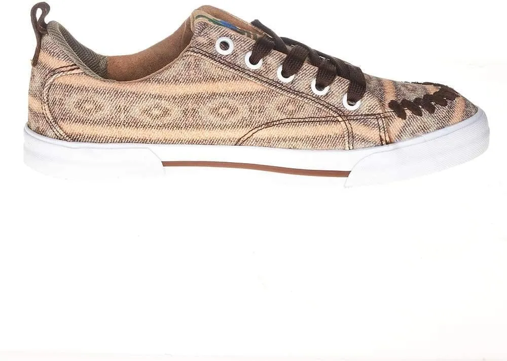 Woman's Ar! Multicolor Southwest Lace Up Brown