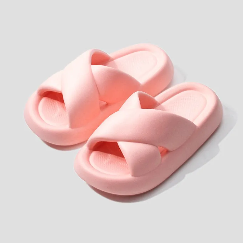 Women Cross Slipper Soft