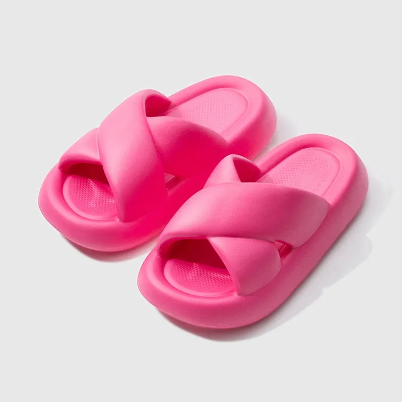 Women Cross Slipper Soft
