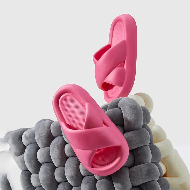 Women Cross Slipper Soft