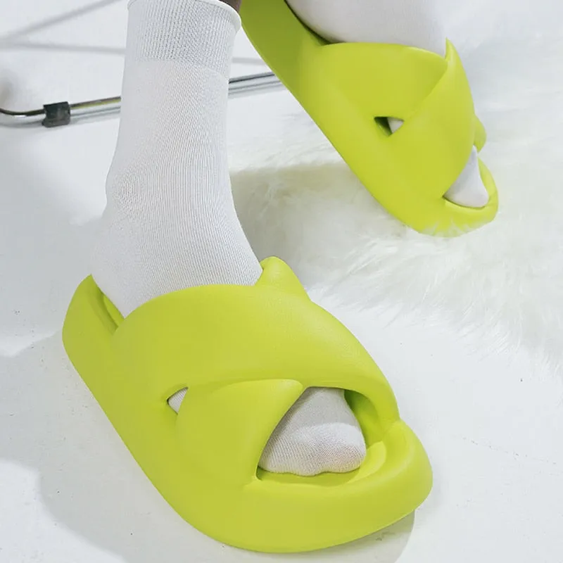 Women Cross Slipper Soft