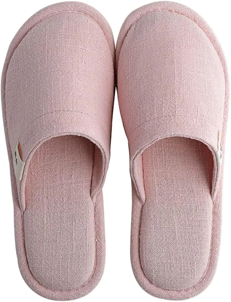 Women Men Comfort House Slippers Warm Home Shoes Anti-Skid Slippers Outdoor Indoor