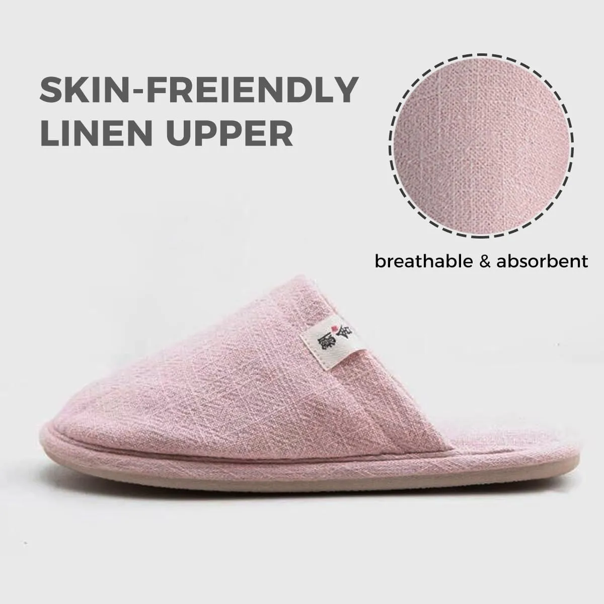 Women Men Comfort House Slippers Warm Home Shoes Anti-Skid Slippers Outdoor Indoor