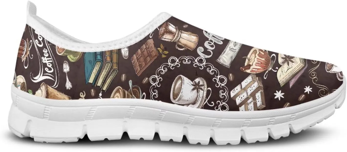 Women Slip On Tennis Shoes Womens Non Slip Work Shoes Casual Sneakers