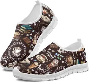 Women Slip On Tennis Shoes Womens Non Slip Work Shoes Casual Sneakers