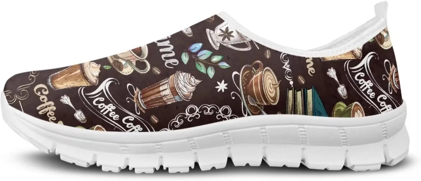 Women Slip On Tennis Shoes Womens Non Slip Work Shoes Casual Sneakers