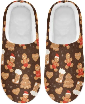 Women's and Men's Fuzzy House Slippers - Cozy Memory Foam Indoor/Outdoor Warm Nonslip Family Slippers