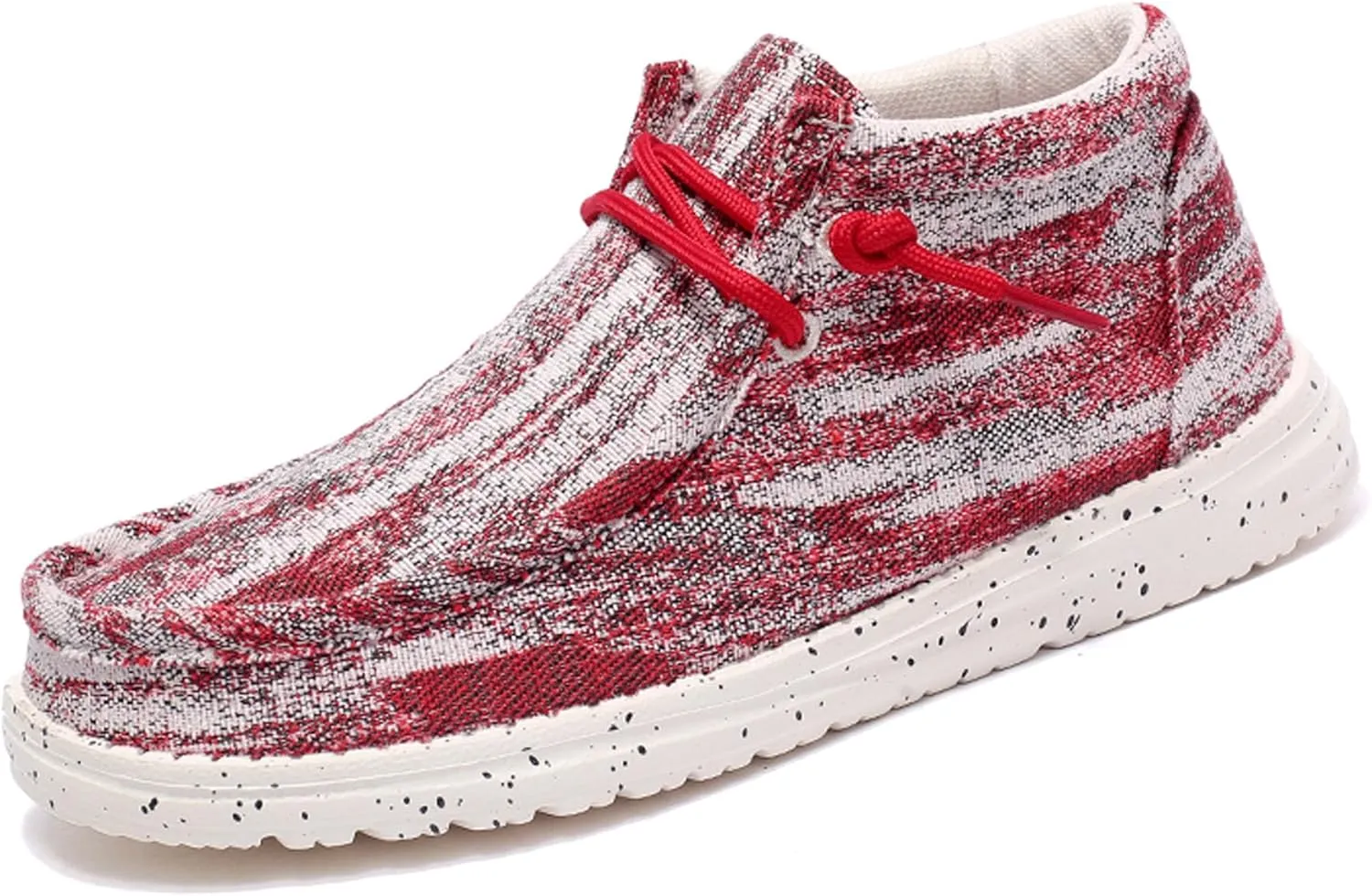 Women's Canvas Shoes Breathable Comfortable Soft Sole Non-Slip Lace-up Fashion Sneakers