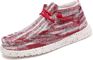 Women's Canvas Shoes Breathable Comfortable Soft Sole Non-Slip Lace-up Fashion Sneakers