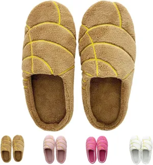 Women's Concha Slippers, Cute Comfy House Slippers, Rose Red/Pink/White/Brown, One Size