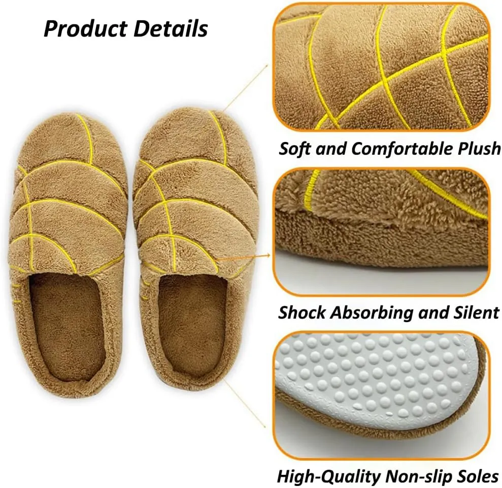 Women's Concha Slippers, Cute Comfy House Slippers, Rose Red/Pink/White/Brown, One Size