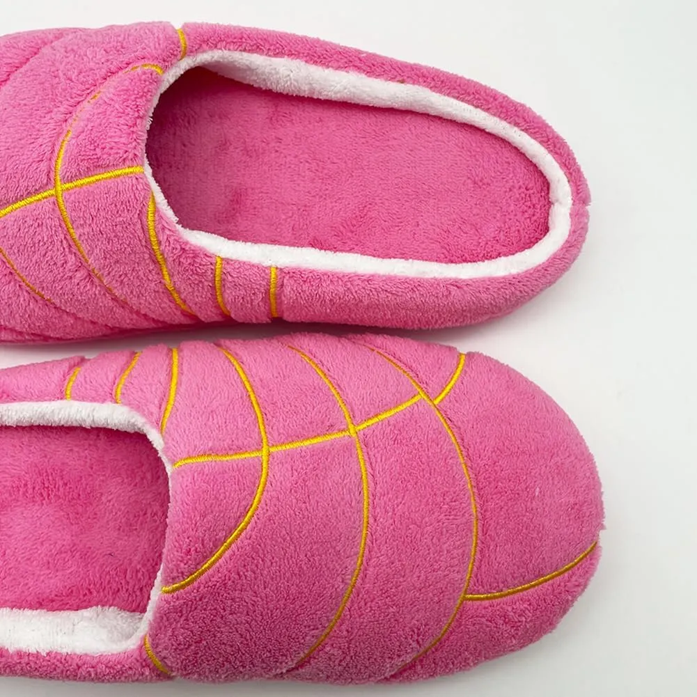 Women's Concha Slippers, Cute Comfy House Slippers, Rose Red/Pink/White/Brown, One Size