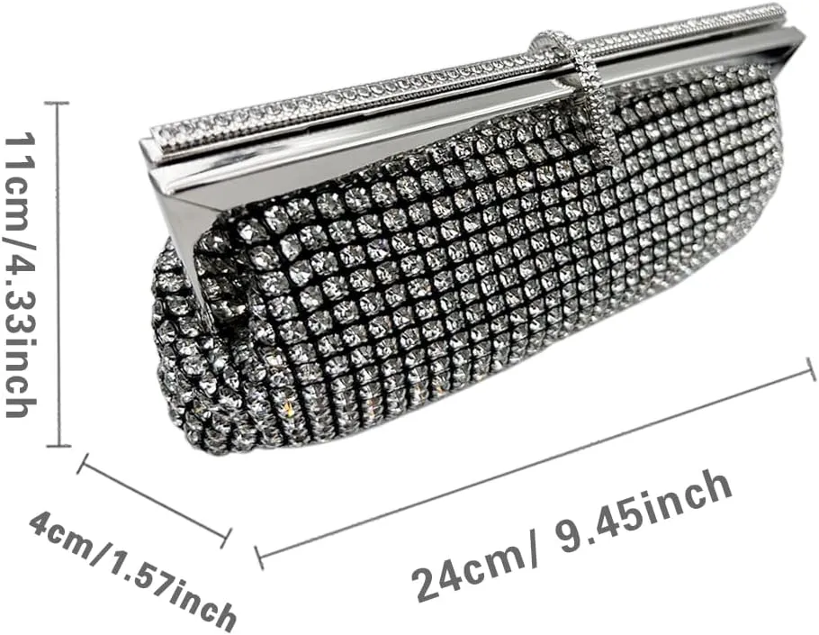 Womens Evening Clutch Bag Designer Evening Handbag Hand Bag,Lady Party Wedding Clutch Purse