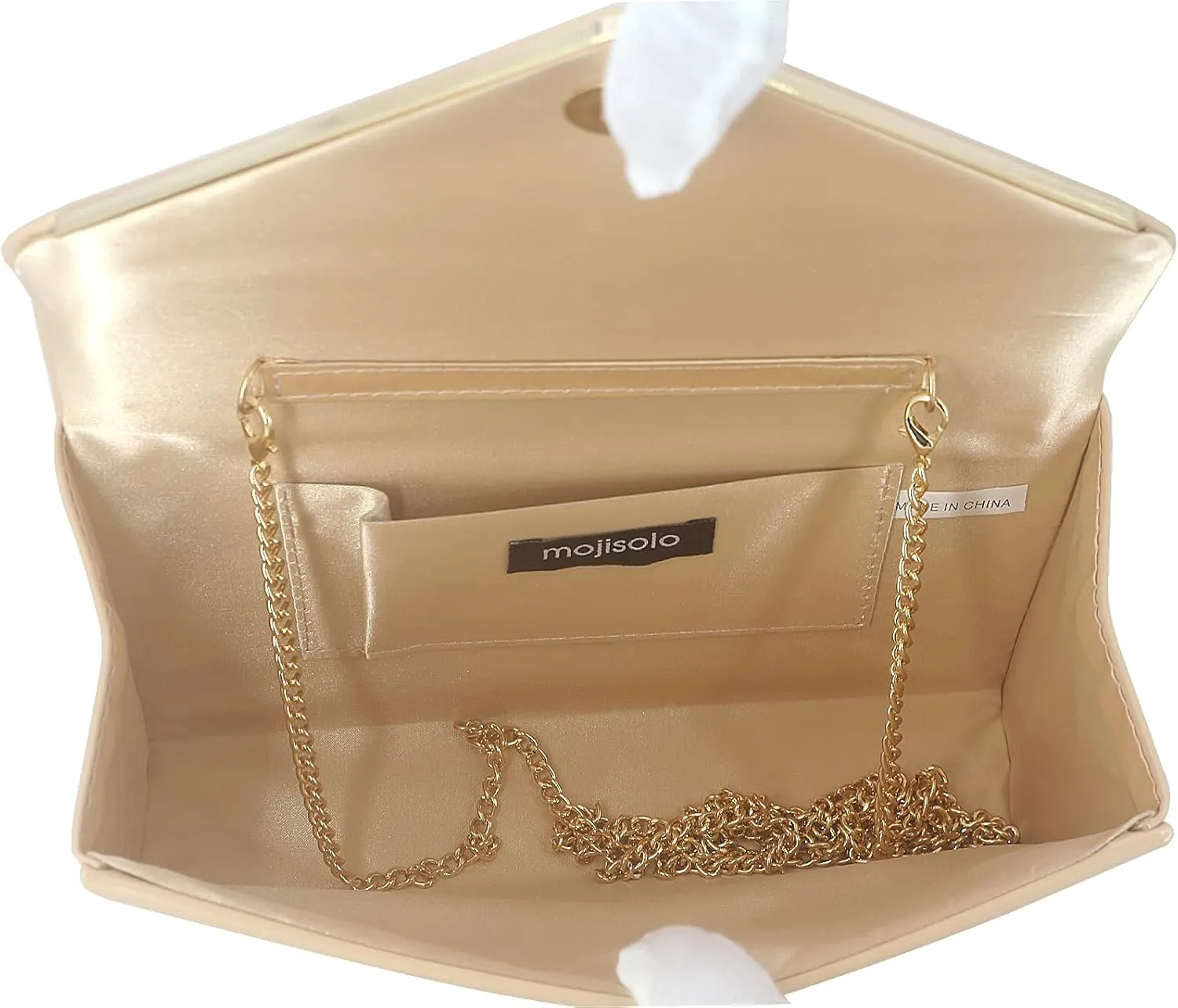 Women's Evening Clutch Bags for Formal Cocktail Prom Wedding Party Patent Leather Dressy Foldover Purse