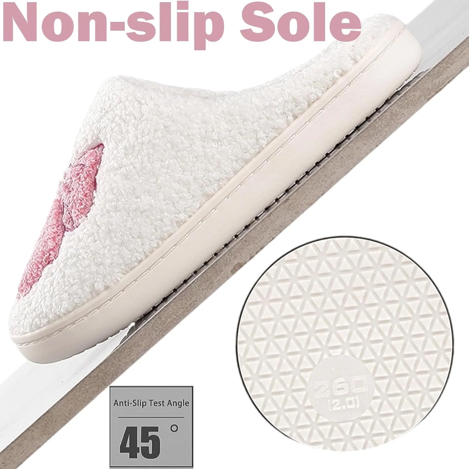 Womens Mens Slippers Retro Memory Foam Cute Cartoon Plush Fluffy Warm Fur Lined slippers Indoor House Home Winter Shoes