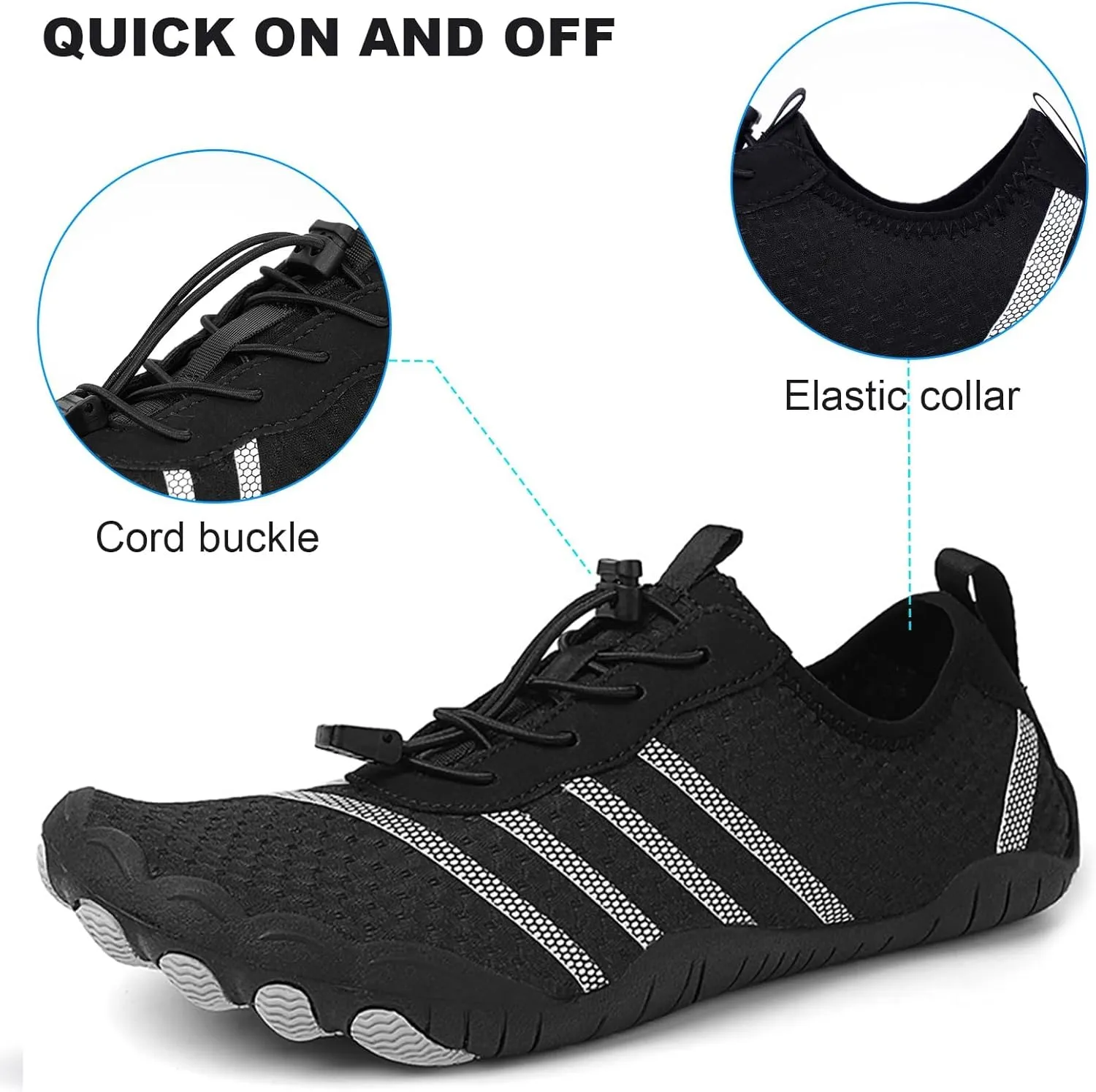 Womens Mens Trail Running Footwear Barefoot Shoes Healthy Non-Slip Shoes Hike Walking Travel Shoes