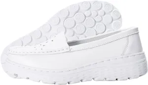 Womens Nurse Shoes On Lightweight White Slip Resistant High Arch Support Healthcare Work Shoes
