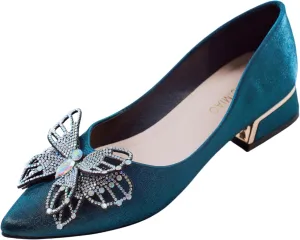 Women's Pumps, Comfortable Work Pumps Shoes, Pointed Toe Dress Wedding Pumps for Women