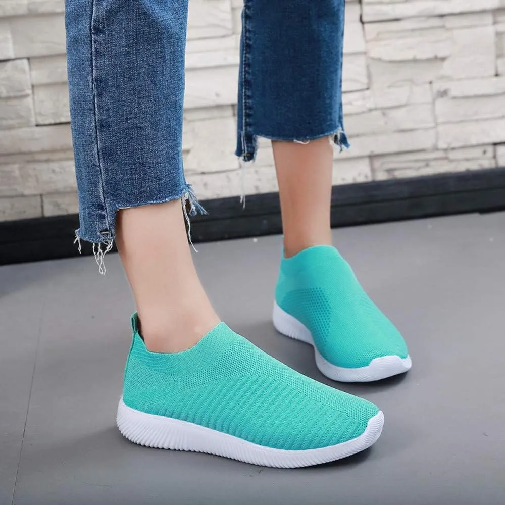 Womens Running Shoes Lightweight Tennis Shoes Non Slip Walking Shoes Women Wide Casual Slip On Shoes Casual Sneakers Waterproof Tennis Shoe Loafers Shoe
