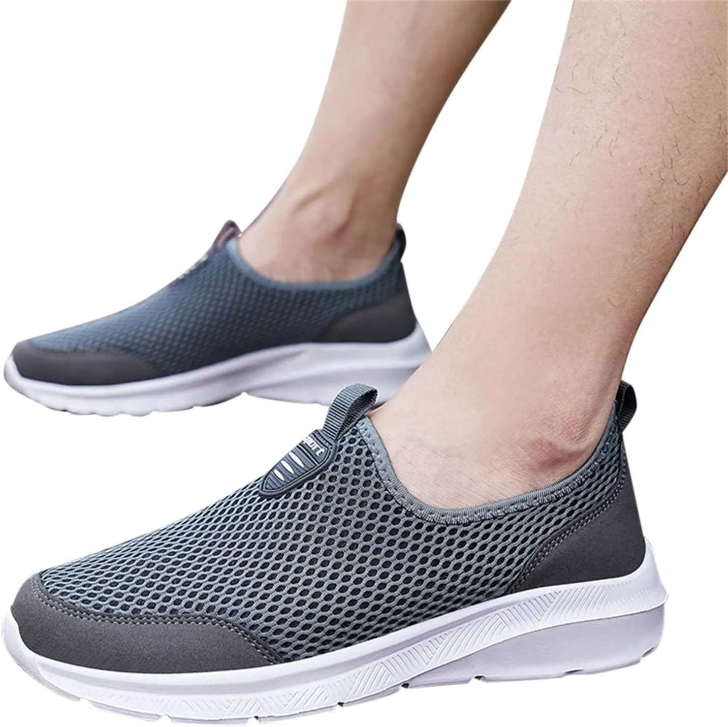 Womens Slip On Walking Shoes Lightweight Breathable Non Slip Non Slip Work Shoes Women High Top Casual Work Shoes Brown Sneakers Steel Toe Tennis Shoe Loafers Dress Shoe