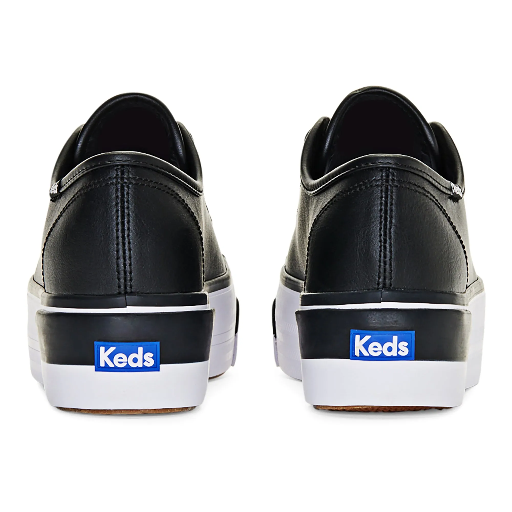 Women's Triple Up Leather Bumper Black