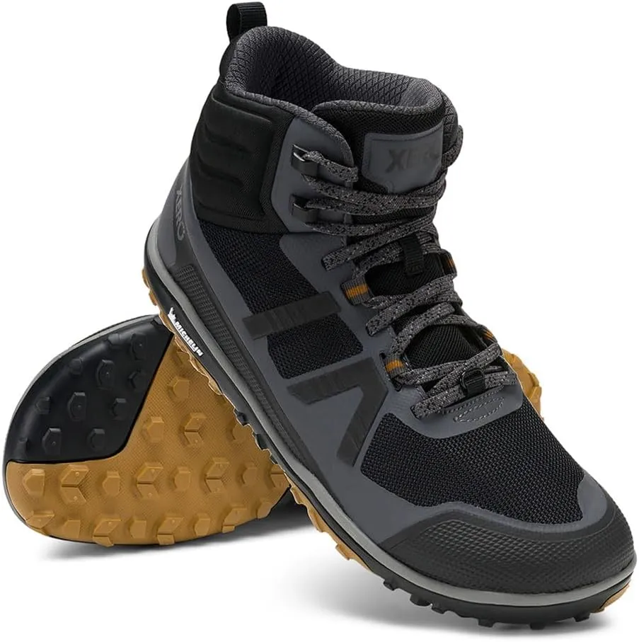 Xero Shoes Barefoot Hiking Shoes for Men | Scrambler Mid Hiking Boots | Zero Drop, Wide Toe Box, Minimalist Men's Hiking Shoes