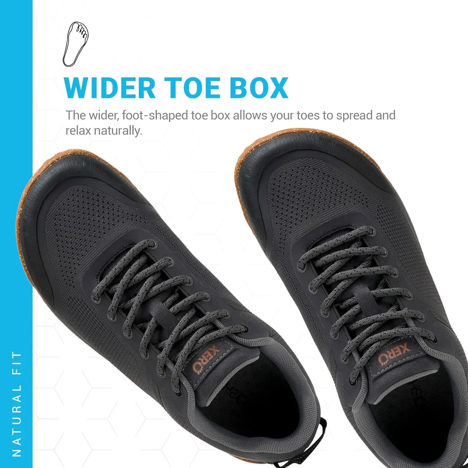 Xero Shoes Barefoot Hiking Shoes for Women | Ridgeway Barefoot Mesh Low Multi-Purpose | Zero Drop Shoes for Women, Wide Toe Box, Minimalist