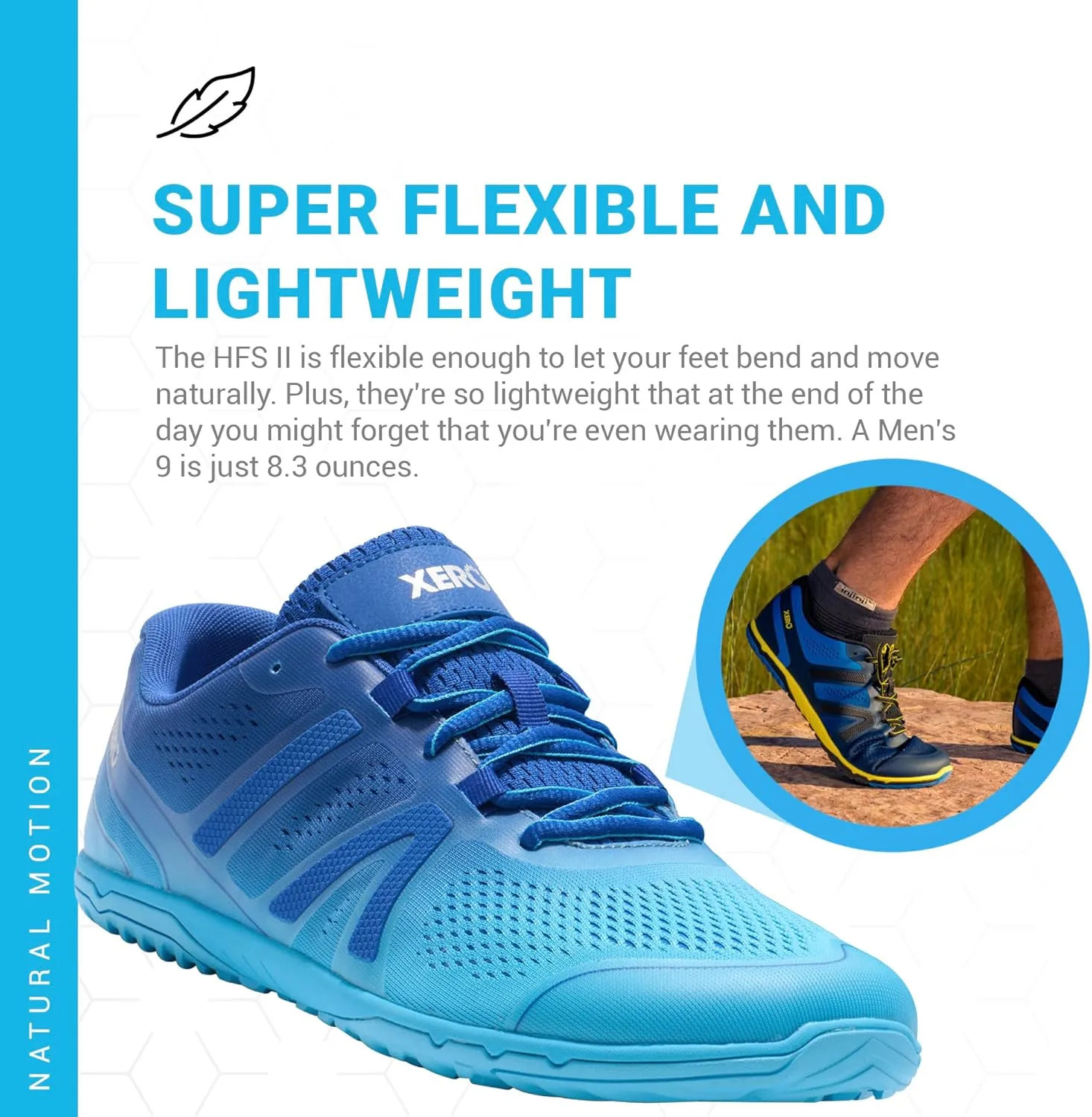 Xero Shoes Men's HFS II Barefoot Running Shoes