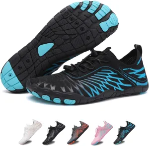 XNIRON Hike Barefoot Shoes for Womens Men,Quick Dry Water Shoes,Beach Pool Aqua Swim Surf Hiking Walking Shoes,Non-Slip Athletic Footwear Wide Toe Water Shoes
