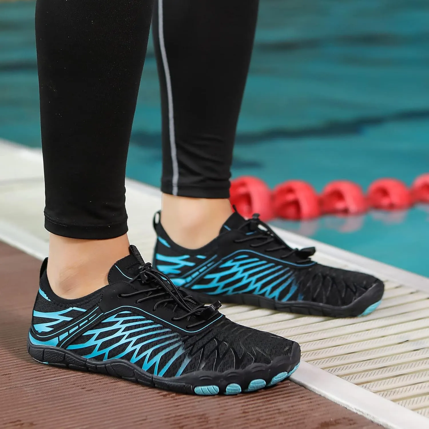 XNIRON Hike Barefoot Shoes for Womens Men,Quick Dry Water Shoes,Beach Pool Aqua Swim Surf Hiking Walking Shoes,Non-Slip Athletic Footwear Wide Toe Water Shoes