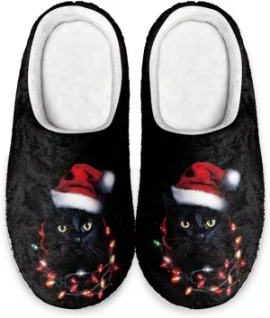 Xoenoiee Warm Slippers for Men Women Soft Comy House Slippers Lightweight Slip-On Fluffy Bedroom Home Shoes