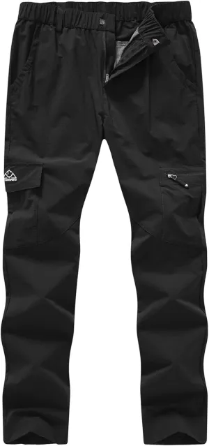 YSENTO Women's Quick Dry Hiking Pants - UPF 50, 6 Pockets