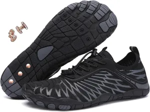 Zureto Grounding Shoes with Copper, Grounded Barefoot Footwear Hike Shoes for Womens Mens Soft Comfortable
