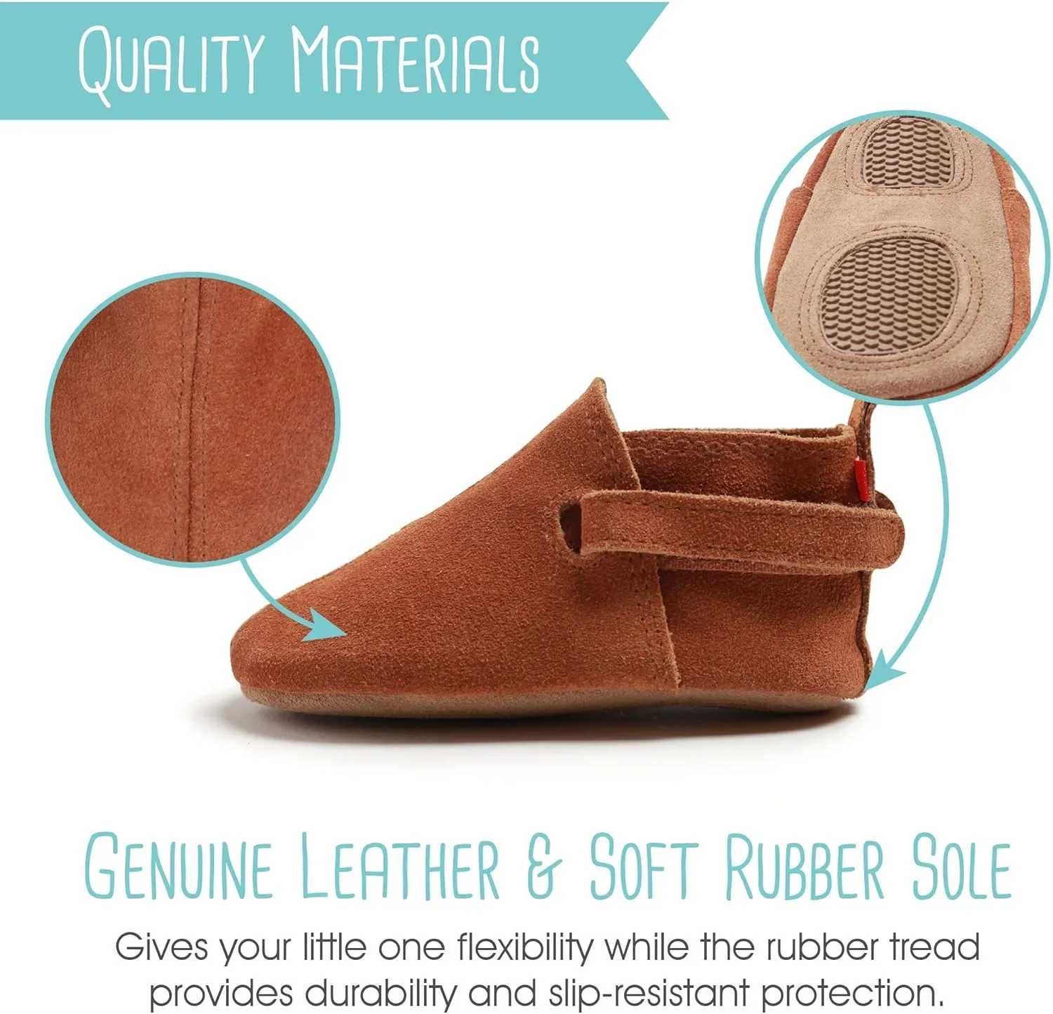 Zutano Unisex-Baby Leather Baby Shoes